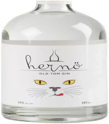 Herno Old Tom Gin 500mL bottle by Paramount, a smooth international gin with a distinctive Old Tom style.