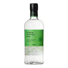 Nikka Whisky Coffey Gin 700ml bottle from Paramount, featuring clear glass bottle with label and metallic cap.