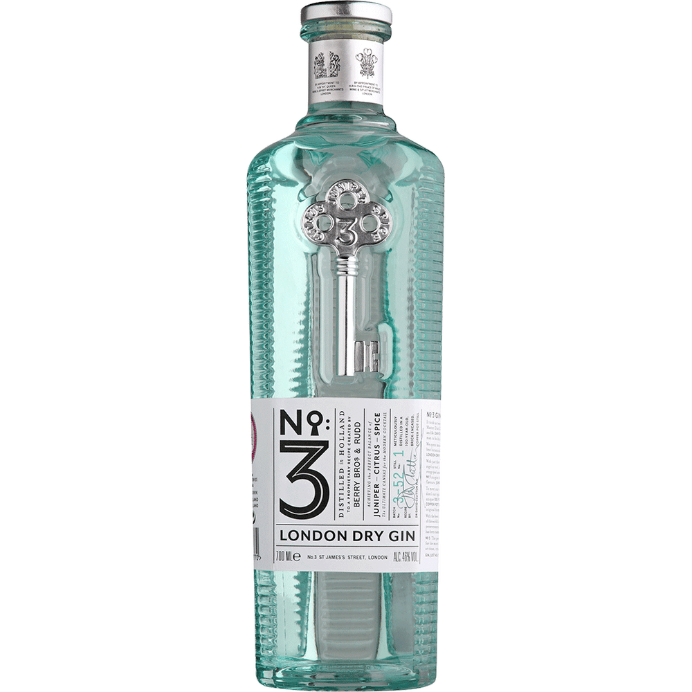 Bottle of Paramount London No. 3 Dry Gin 700mL with clear label and elegant design, showcasing the premium London Dry Gin.