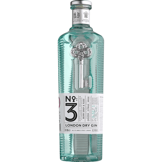 Bottle of Paramount London No. 3 Dry Gin 700mL with clear label and elegant design, showcasing the premium London Dry Gin.