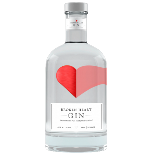 Paramount Brunswick Aces Hearts Gin 700ml bottle, a new world gin with a sleek design and clear label, on a white background.