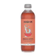 Paramount Highr Spirits Non-Alcoholic Negroni Spritz 345ml cans, 16-pack, refreshing cocktail alternative in a variety pack