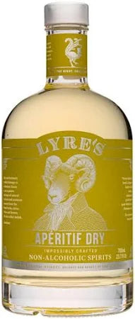 Paramount Lyre'S Aperitif Dry non-alcoholic 700ml bottle with clear label and sleek packaging.