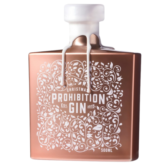 24-pack of Paramount Prohibition Pink Gin & Tonic Zero Sugar cans, 250ml each, non-alcoholic pink gin and tonic beverage.