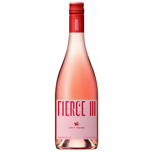 Six bottles of Paramount Fierce III Barossa Valley Dry Rosé, 750ml each, in a pack of red blend wines.