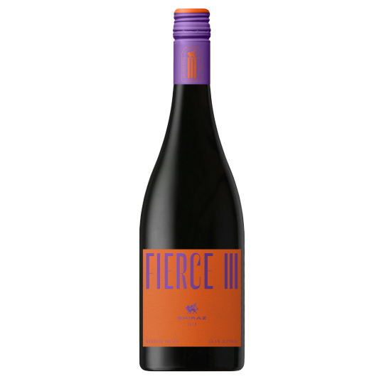 Paramount Fierce III Barossa Valley Shiraz 2019 red wine in a 750ml bottle, showcasing deep red color and elegant label.