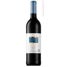 Bottle of Fleur Du Cap Essence Merlot 2020 red wine by Paramount, 750ml, with a dark label and elegant glass bottle.