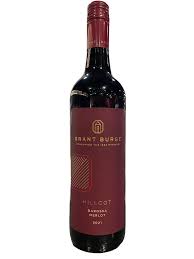 Paramount Grant Burge Vineyard Hillcot Merlot red wine in 750ml bottle, showcasing deep red color and elegant label.