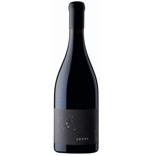 Paramount Hares Chase Lepus Barossa Valley Shiraz 750ml red wine bottle with dark glass and label featuring vineyard imagery.