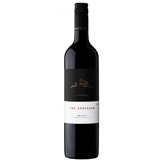 Paramount Hares Chase Springer Shiraz red wine bottle, 750ml, with deep red color and elegant label design.