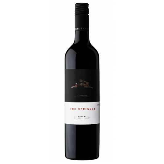 Paramount Hares Chase Springer Shiraz red wine bottle, 750ml, with deep red color and elegant label design.
