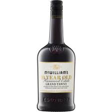 Paramount McWilliams Hanwood 10-Year-Old Grand Tawny red wine in a 750ml bottle with a rich, amber color and elegant label.