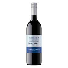 Paramount Mitchells Peppertree Shiraz red wine bottle, 750ml, with dark red liquid and elegant label display.
