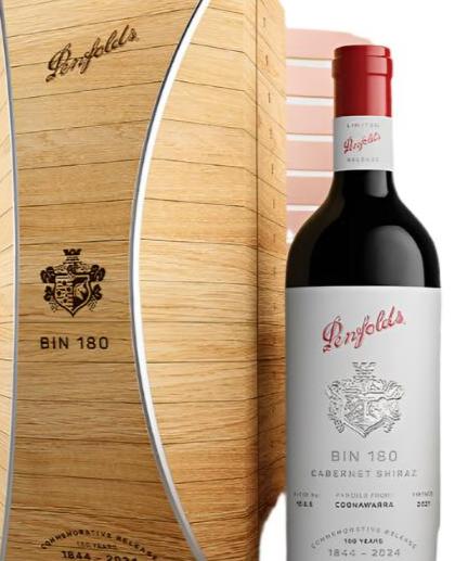 Paramount Penfolds Bin 407 Cabernet Sauvignon 2021 red wine in a 750ml gift box, showcasing the bottle with label and packaging.