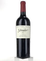 Paramount Schrader Cellars Wh Cabernet 2021 red wine bottle, 750ml, with dark glass and elegant label.