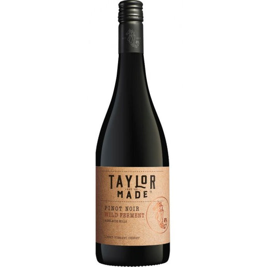 Paramount Taylor Made Wild Ferment Pinot Noir red wine 750ml bottle with dark glass and elegant label.