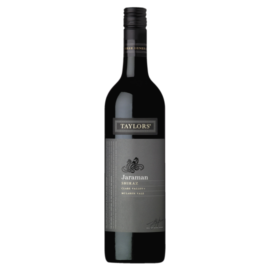Paramount Taylors Jaraman Shiraz red wine in 750ml bottle, featuring deep red color and elegant label design.