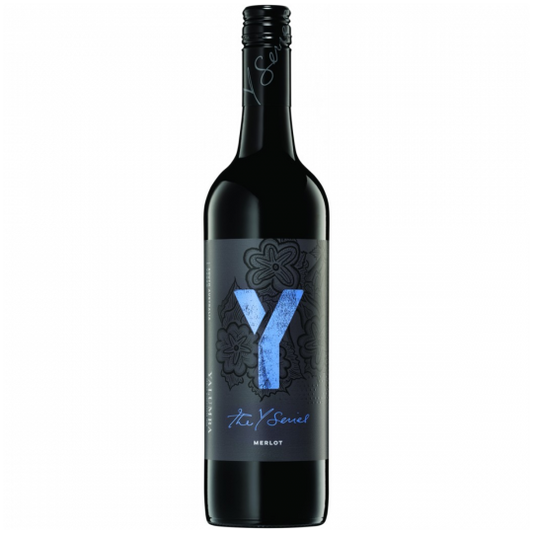Paramount Yalumba Y Series Merlot red wine bottle, 750ml, featuring a dark glass bottle with a label displaying the brand and wine name.