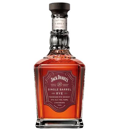 Paramount Jack Daniels Single Barrel 4-Year-Old Rye Whiskey 700ml bottle with label and packaging