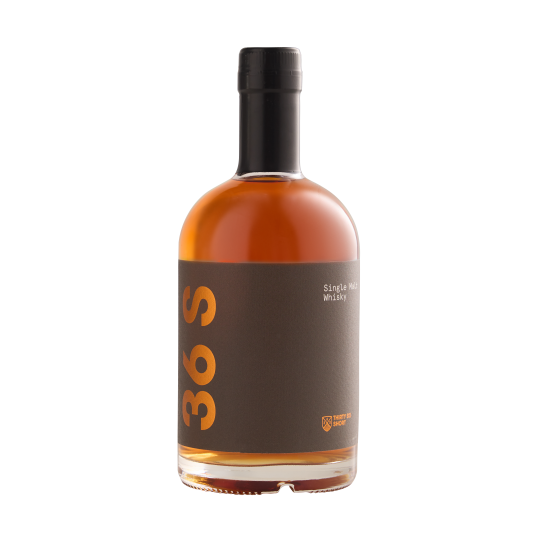 Bottle of Paramount 36 Short Single Malt Whisky 500ml with label and packaging in the image.