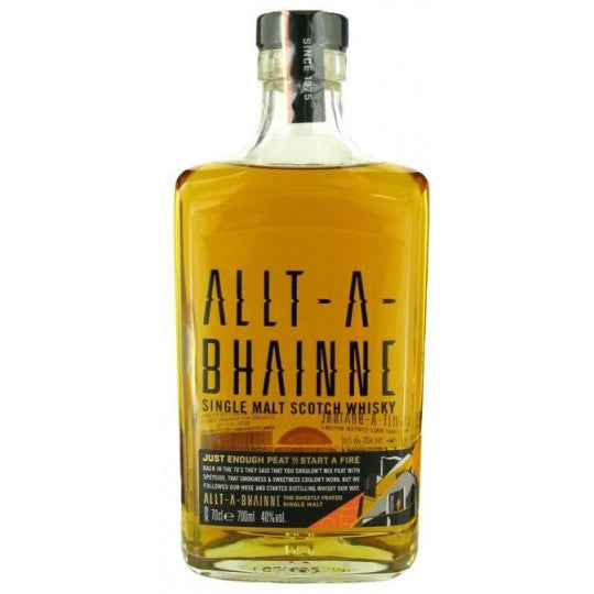 Paramount Allt A Bhainne Single Malt Scotch Whisky 700mL bottle with label and packaging visible.