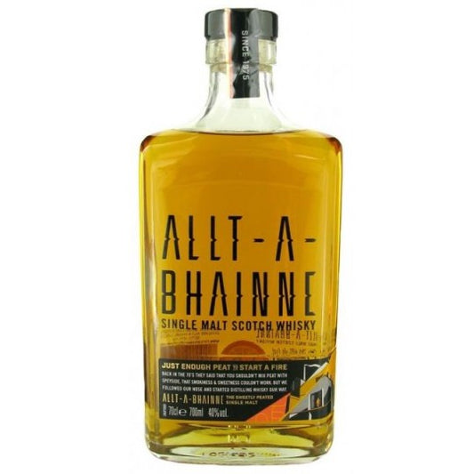 Paramount Allt A Bhainne Single Malt Scotch Whisky 700mL bottle with label and packaging visible.