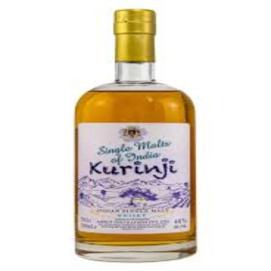 Paramount Amrut Kurinji Indian Single Malt Whisky 700ml bottle with label and amber liquid inside