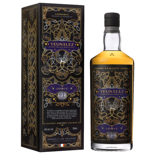 Paramount Armorik Yeun Elez Jobic French single malt whisky bottle, 700ml, with label and packaging visible.