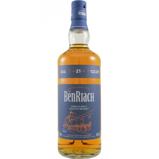 Paramount Auchentoshan 21 Year Old Single Malt Scotch Whisky 700ml bottle with elegant labeling and dark amber liquid inside.