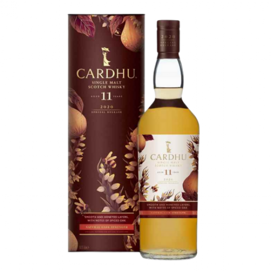 Bottle of Paramount Cardhu 11 Year Old Special Release 2020 Scotch Whisky, single malt in 700ml bottle, label visible.