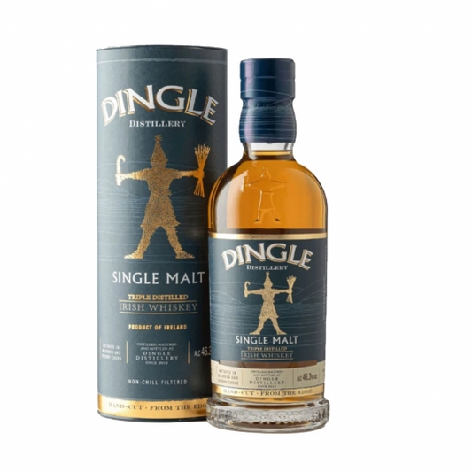 Bottle of Paramount Dingle Single Malt Irish Whiskey 700ml with label featuring the brand and whiskey details.