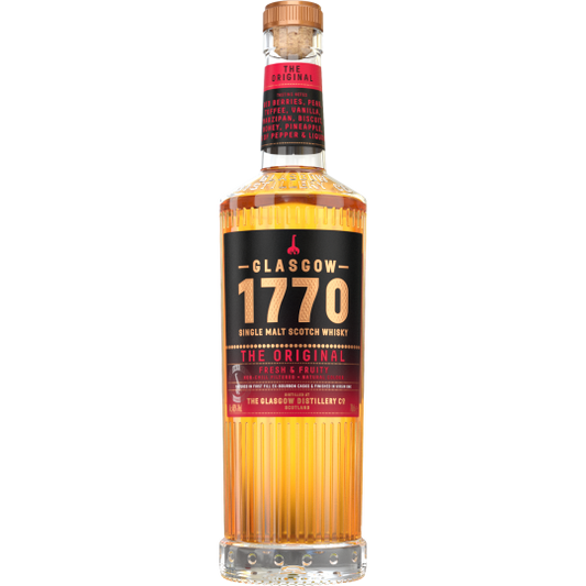 Paramount Glasgow 1770 The Original Single Malt Scotch Whisky 700ml bottle with label and packaging