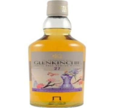 Glenkinchie 27 Year Old Single Malt Scotch Whisky bottle from Paramount, 700ml, with a label showcasing the aged single malt.