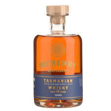 Paramount McHenry Distillery 10-Year-Old Rare American Oak Single Malt Whisky 500ml bottle with label and wooden box