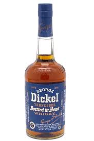 George Dickel 13 Year Old Bottled in Bond Sour Mash Whisky by Paramount, 750ml bottle with label and packaging.