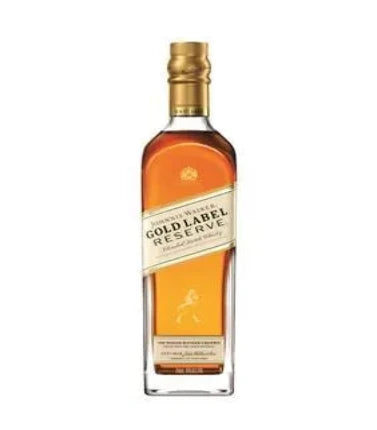 Johnnie Walker Gold Reserve blended Scotch whisky bottle from Paramount, 700ml, with gold label and distinctive packaging.
