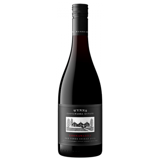 Bottle of Wynns Black Label Shiraz 2012 wine by Paramount, featuring dark red wine in a 750ml bottle.